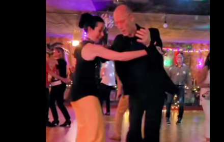 Mal wieder Discofox getanzt in Erolzheim 